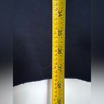 COS  navy blue Scuba Midi Dress Ruffled drawstring Sleeves boxy modest M Photo 6