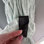 Urban Outfitters  Hailey Cotton Tiered Mini Dress in Sky Blue Size Medium Boho Photo 4