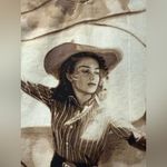 BDG New Urban Outfitters  Printed Denim Shirt Oversized Western Cowgirl Print XS Photo 6