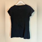 Buckeye Nation Ohio State Fourth And One Apparel Women’s Lg V Neck T Shirt NWT Black Photo 2