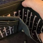 Betsey Johnson Black and Pink Cat Wallet Photo 4