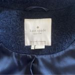 Kate Spade Olina Navy Blue Wool Coat Photo 4
