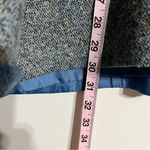 Mulberry Vintage ‎ Street Wool Coat Jacket Womens XL Blue Tapestry Button Pockets Photo 7