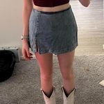 Amanda Uprichard  Dale Denim Mini Skort Photo 1