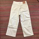 Levi's NWOT  CREAM MILE HIGH CROP WIDE LEG JEANS Photo 3