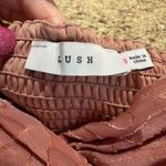 Lush Clothing Lush Long Sleeve Crop Top Mauve Size Small Photo 3