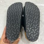 Birkenstock Arizona Fur Shearling Suede Leather Black Sandals EU 38 Photo 7