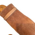 Free People  Calabasas Clog Suede Cognac 41 Rivets Brown Photo 6