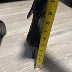 Ralph Lauren  Black Leather‎ Leola Fold-Over High Heel Boots Size 7.5 booties Photo 6