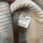 Miou Muse Sweater Vest Sleeveless Knit V‎ Neck Casual Layering Top S Tan Photo 5