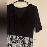 Preloved Ellen Weaver Black and White Floral Maxi Dress size small ***no belt*** Photo 2