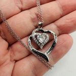 Mom Necklace "Always My Mother Forever My Friend", Sterling Silver Photo 4