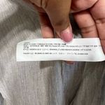 Theory  Gray Hekanina Gray Linen Tie Front Button Down Small Photo 3