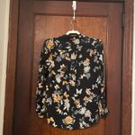 The Kooples  Silk Butterfly Print Lace Up Blouse Photo 4