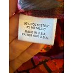 MISA Los Angeles Dress Women XS Red Flora Rosada Floral Saffie Tie Neck Mini Photo 10