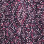 Foxcroft  NYC Geometric Button Up Blouse 10 Photo 4