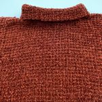 Vintage Chenille Sweater Relaxed Fit Turtleneck Oversize One Size‎ Retro 90s Size undefined Photo 5