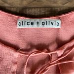 Alice + Olivia  | Tie Neck Tiered Ruffle Tank Photo 4