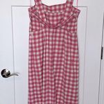 Finders Keepers  Gigi Pink Gingham Sleeveless Dress Photo 3