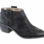 Band of Gypsies • • Rainier Burnished Micro Cowsuede Booties - Black - 8 Photo 1