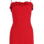 Reformation Bri Minidress in Red Cotton Size M Photo 1