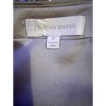 Jonathan Simkhai Conrad Sequin Mini Dress Size 8 Silver Long Sleeve Party Glam Photo 7