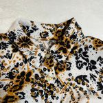 Free People Tough Love Floral Print Midi Shirt Dress Size 0 Lightweight **FLAW** Photo 8