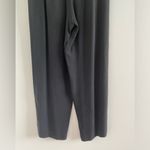 Eileen Fisher  Black Petite Silk Elastic Waist Zip Fly Dress Pants Size PP Photo 9