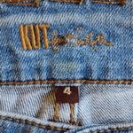Kut From The Kloth Kut Natalie Bootcut Jeans 4 Light Wash Destroyed Photo 7