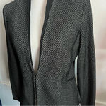 Misook  • Black Grey Long Sleeve Knit Blazer Jacket Photo 2