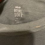Aerie Real Soft Long Sleeve Ribbed Tee Photo 2