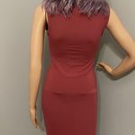 Minette Rose Colored Zipper Sleeveless Bodycon Mini Dress Size Medium Photo 1