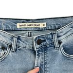 Unemployed‎ Denim Starry Night Jeans Medium Wash Navy Blue Stars Size 27 Photo 12