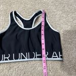 Under Armour UA  Black Racerback Sports Bra Wirefree Approx Size Small Photo 2