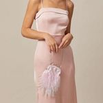 RIHOAS The Pink Bodycon Satin Cami Midi Dress 77 Photo 2