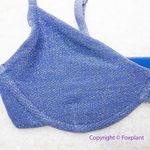 Beach Riot NEW Free People camilla bikini top, shine fabric, size S Photo 3