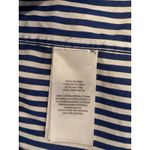 Ralph Lauren POLO  Blue White long sleeve cotton Stripe Shirt Dress  PRL size 10 Photo 12