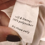 Birdy Grey Sz S Light Pink Maxi Dress Tie Back Bridesmaid Dress Photo 5