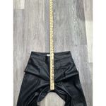 Free People We The Wide Leg Baggy Flare Flared Bootcut Vegan Leather Pants Sz 0 Photo 6