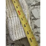 LRL Lauren Ralph Lauren Women's Cable Knit V Neck Sweater Beige Sz S Photo 10