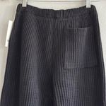 Mate the Label Organic Waffle Relaxed Jogger in Jet Black, Size Small Photo 8