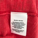 Anthropologie MAEVE Knotted Tank Top‎ Sleeveless Side Tie Burnout Anthro Faded Red XS New Photo 6