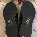 Adrianna Papell  black shiny studded shoes 5.5 EUC Photo 5