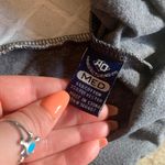 Men’s Hooded Textured Tee Gray Size M Photo 3