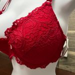 Smart & Sexy NWT Red Lace Bra Size 38D Photo 2