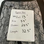 EXPRESS Snake Print High Rise Ankle Leggings Gray Photo 5