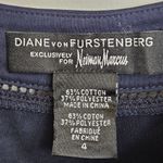 Diane Von Furstenberg  x Neiman Marcus Navy Sweetheart Dress – Size 4 Photo 4