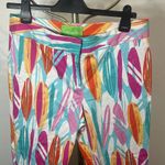 Pappagallo Pink Blue Orange White Capri Fun Surfboard Print European Sum… Size 10 Photo 1