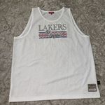 Mitchell & Ness Women's Dune Royal Mesh Tank Los Angeles Lakers Photo 0
