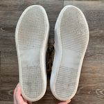 Steve Madden Gills Yellow Snakeskin Leather Platform Slide On Sneakers 9 Photo 4